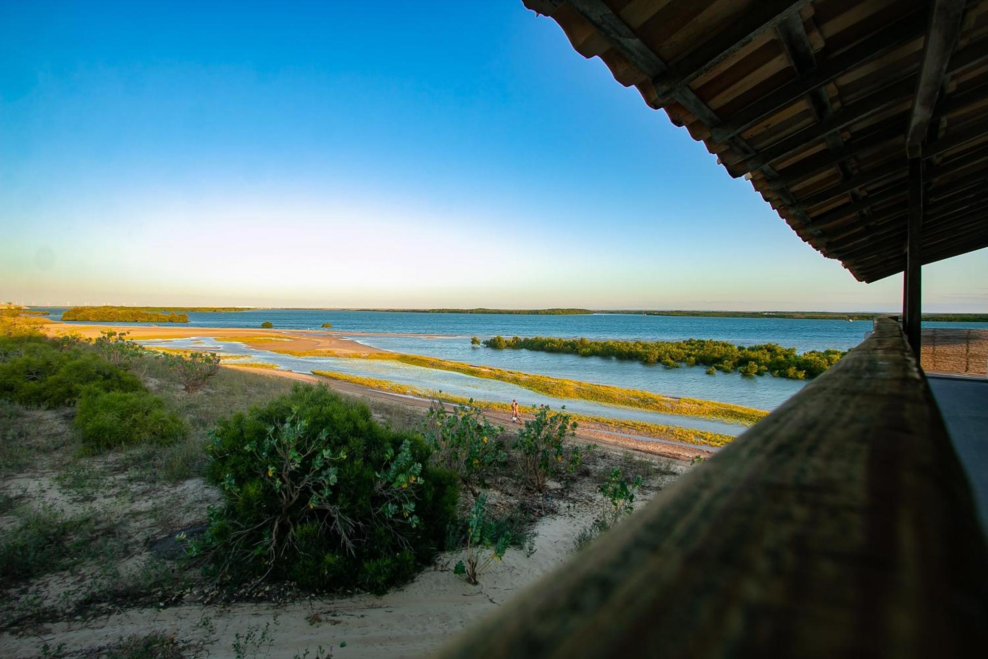Amagali Pousada Galinhos Bagian luar foto