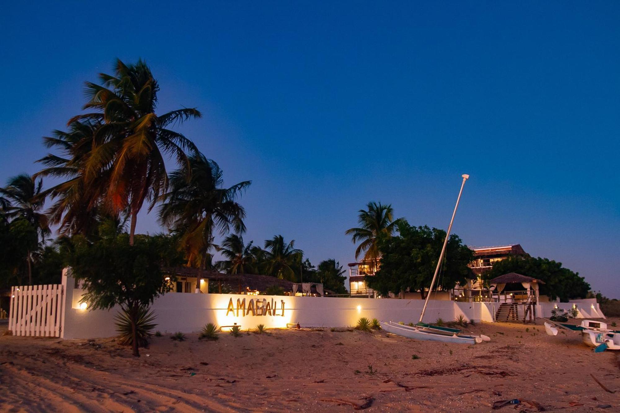 Amagali Pousada Galinhos Bagian luar foto