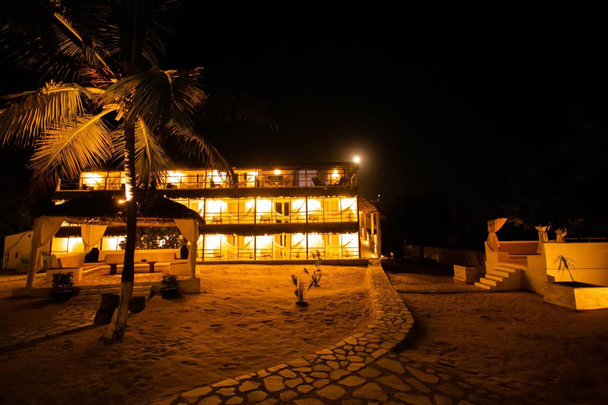 Amagali Pousada Galinhos Bagian luar foto
