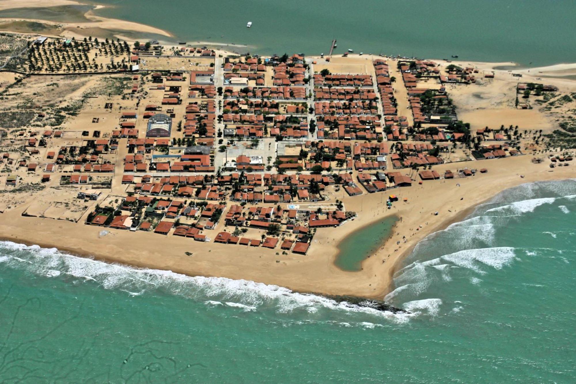 Amagali Pousada Galinhos Bagian luar foto